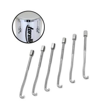 Imagem de Parafuso Garra De Afinação 12 Cm Para Percussão Torelli - 6 uni