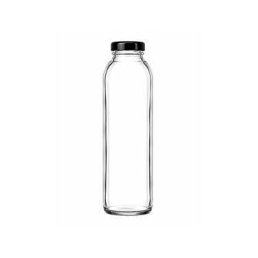 Imagem de 15 Garrafas de Vidro Chá 300ml Rosca 38mm com Tampa de Metal - - Embal