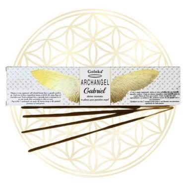 Imagem de Incenso Indiano Goloka Vareta Linha Arcanjos, Gabriel