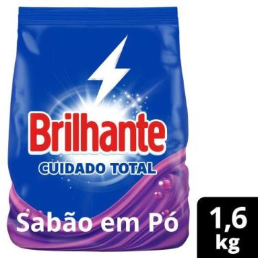 Imagem de Lava Roupas em Pó Brilhante Roupas Brancas e Coloridas Cuidado Total 1