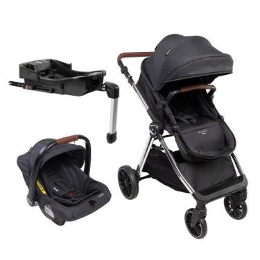 Imagem de Carrinho de Bebê Infanti Travel System Romanzo Essenza Trio Preto Chro