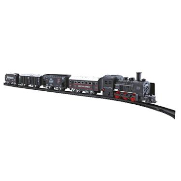 Imagem de Locomotiva Super Trilho 13 Peças Zoop Toys Multicor