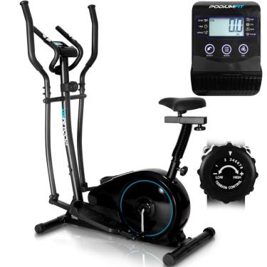 Imagem de Elíptico Bike Podiumfit EB100 Magnético 8 cargas Max 120kg