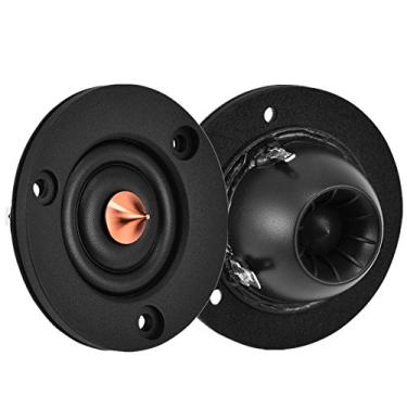 Imagem de 2 peças de 5 cm 4Ω 30W película de seda abobadada Tweeter agudos alto-falantes de carro para alto-falante HiFi/alto-falante de graves pesados/subwoofer de carro
