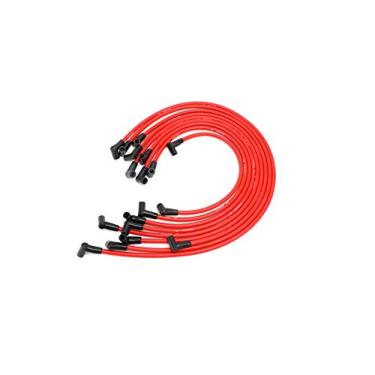 Imagem de Conjunto de fios de vela de ignição universal – Kit de alto desempenho de 10,5 mm – Compatível com Chevy, GM SBC, BBC, Small Block 307, 327, 350, Big Block Engines 427, 454, 496, 502 e mais com distribuidor HEI