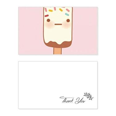 Imagem de Face Expression Chocolate Sorvete Cartão de Agradecimento Cartão de Aniversário Saudação Casamento Apreciação