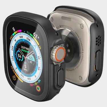 Imagem de Case Anti Risco Spigen Watch Ultra 49mm Thin Fit 360 Glas 9H