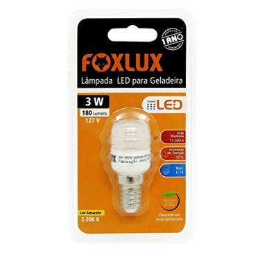 Imagem de Foxlux Lâmpada LED para Geladeira 3W 127V E14