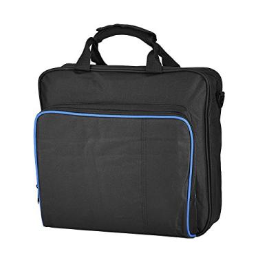 Imagem de Yosoo Health Gear Carrying Case, Black Protective Shoulder Bag Ps4 Pro Carrying Case Bag Travel Storage Handbag for Slim Game System Console and Accessories