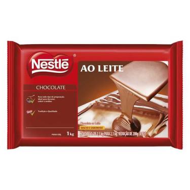 Imagem de Barra Chocolate Ao Leite 1Kg - Nestlé - Nestle