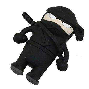 Imagem de 64 GB Ninja Modelo USB 3.0 Flash Drive Memory Stick PenDrive Pen Drive Jump Drive USB Flash Memory USB 3.0 Drive U Disk Pen Drive - Preto