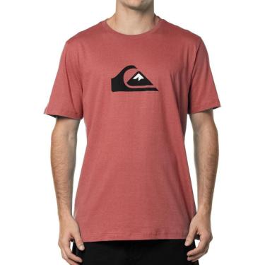 Imagem de Camiseta Quiksilver Comp Logo Colors WT24 Masculina Vermelho