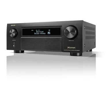 Imagem de Denon Receptor AV AVR-X6800H 11,4 canais – 140 W/canal, transmissão sem fio via HEOS integrados, WiFi e Bluetooth, suporta Dolby Vision, HLG, HDR10+, HDR dinâmico e virtualização de altura Dolby Atmos