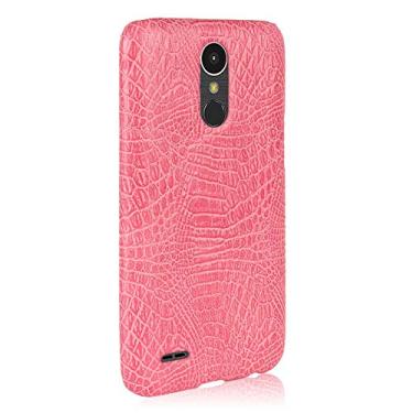 Imagem de Capa para LG K10 (2017) Capa para celular Rugged Shield 360° Proteja seu telefone com padrão de crocodilo capa para LG K10 (2017)
