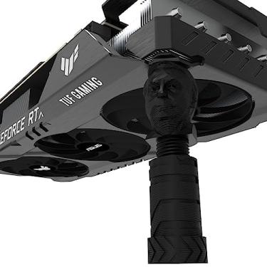 Imagem de Suporte Vertical Preto de Placa de Video Geek Bolsonaro 7,5 a 10 cm