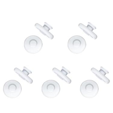 Imagem de OOWLIT 5 pares de protetores de nariz transparentes e macios antiderrapantes para óculos Oakley armações de óculos de sol 9 mm x 9 mm x 4 mm