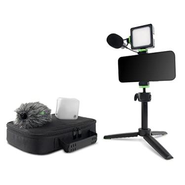 Imagem de Mackie Kit completo de vlogger com microfone punhal, temperatura variável, luz LED e tripé (EM-93MK)
