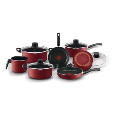 Imagem de Jogo de Panelas, Rochedo, Smart, 7 peças, Vermelho