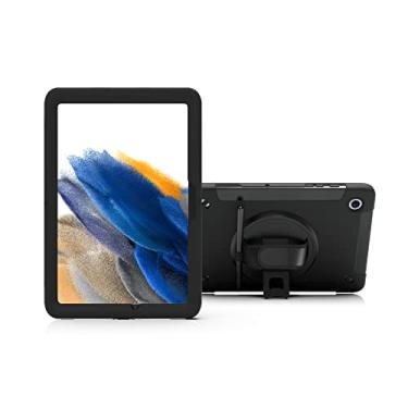 Imagem de Capa para Galaxy Tab A8 | Capa CTA durável para tablet Samsung, leve, com absorção de choque, proteção contra arranhões | W/S suporte para caneta e aderência rotativa | para Galaxy Tab S7 e S8 de 11