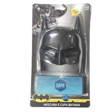 Imagem de Conjunto Máscara E Capa Batman Novabrink