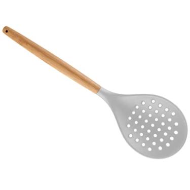 Imagem de ESCUMADEIRA BAMBU C/SILICONE OFF-WHITE