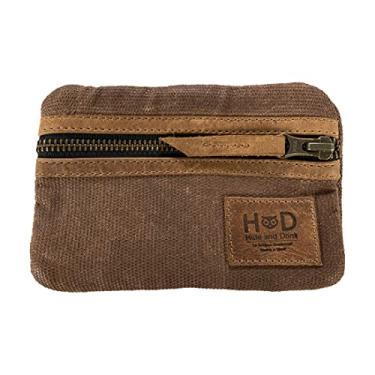 Imagem de Hide & Drink, Bolsa de bolso multiferramentas, bolsa compacta multiuso EDC com zíper, mini estojo de ferramentas de acampamento, lona encerada, coldre de faca, organizador fino feito à mão, bourbon de