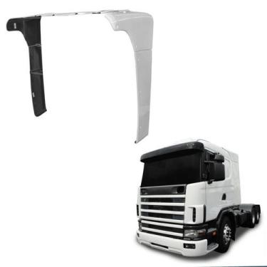 Imagem de Defletor Lateral Scania S4 Highline Com Teto Com Suportes - Rodoplast