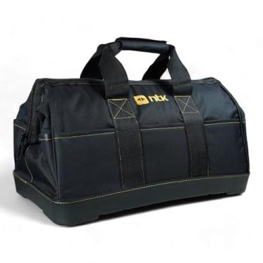 Imagem de NTK, Bolsa para Ferramentas TOOL BAG PATROL G em Poliéster 600D e Base Rígida Ideal para Oficina e Uso Externo, Preto e Laranja