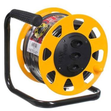 Imagem de Extensão Elétrica Com 20metros 2x2,50mm Com Carretel Danev - Maxipro