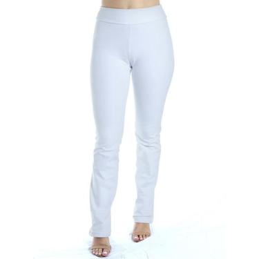 Imagem de Calça Bailarina Feminina Fitness Confort Branca - ANISTIA, P