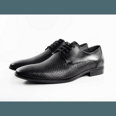 Imagem de Sapato Social Masculino Derby Vitório Reta Oposta - 811 - Preto, 39