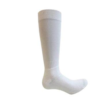 Imagem de Meião Keny Indic Futebol, Vôlei, Handebol, Juvenil E Adulto, Branco, 3