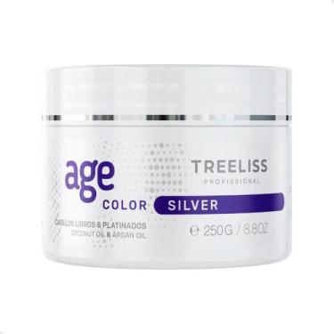 Imagem de Matizador Tonalizante Loiro Silver Age Color 250g Tree Liss - Treeliss