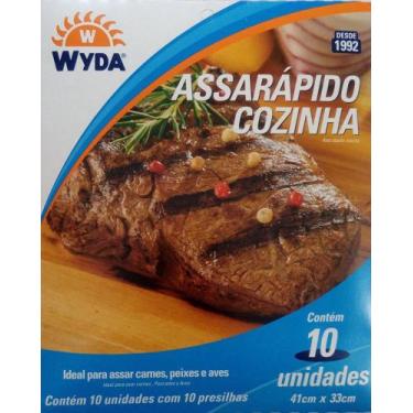Imagem de 50 Saco Assa Rápido 33x41cm - Wyda