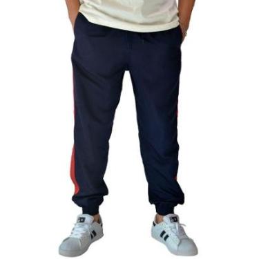 Imagem de Calça Masculina Tactel Jogger 3 Bolsos TNO 900 Azul-Masculino