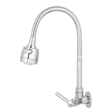 Imagem de Torneira Cozinha Gourmet Cromada 2 Jatos 1068 C65 - Só Acabamentos, 10