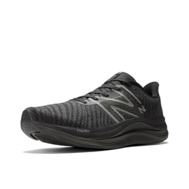 Imagem de New Balance FuelCell Propel V4 Tênis de corrida masculino, Preto/Cinza Harbor, 38