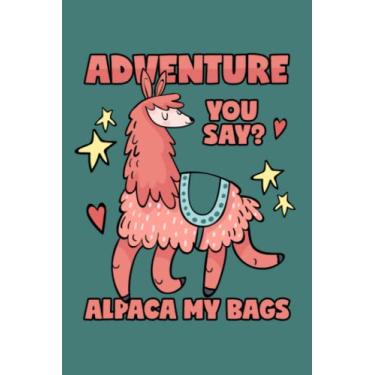 Imagem de Alpaka-Abenteuer: Notizbuch (120 Seiten, 15x23cm, gepunktet) Dotted Bullet Grid Tagebuch Journal