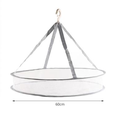 Imagem de Rack de Secagem Dobrável para Pendurar Roupas, Secador de Suéter, Rede Eficiente, Economizador de Espaço, Camisas e Suéteres