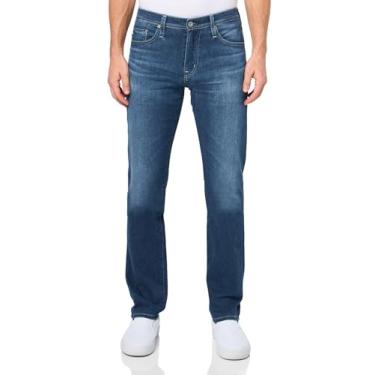 Imagem de AG Adriano Goldschmied Calça jeans masculina Everett Slim Straight 1794hyi, grande, 73 cm L x 86 cm C, Grande, 29W x 34L