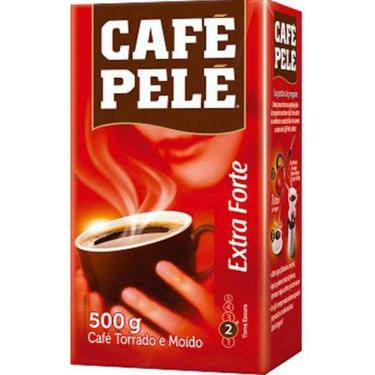 Imagem de Café À Vácuo Torrado E Moído Extra Forte Pelé 500G