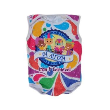 Imagem de Body Abadá de Bebê Carnaval Bloquinho Festa Mesversario - Calupa, M