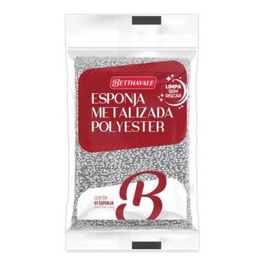 Imagem de Esponja Metalizada Polyester Não Risca, Mancha e Da Brilho - Betthaval