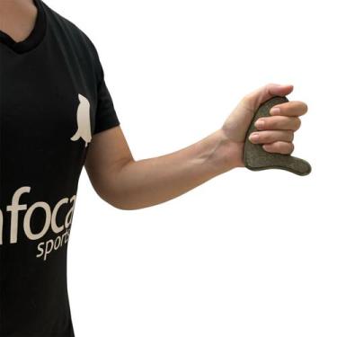 Imagem de Instrumento de Liberação Miofascial Modelo Ponto de Gatilho IASTM Em M