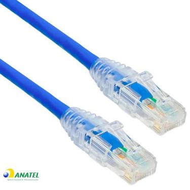 Imagem de Patch cord cat.5e 2,50 metros azul furukawa multilan 35103098