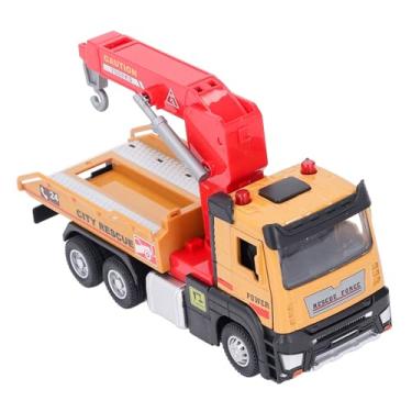 Imagem de 1:32 Truque de Troca de Transporte de Transporte, Caminhão de Reboque de Metal Com Modelo de Veículo de Carro de Brinquedo para Crianças para Crianças (Amarelo)