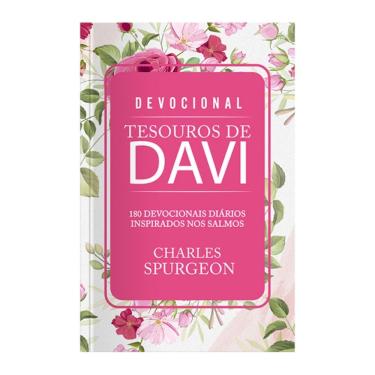 Imagem de Livro Devocional Tesouros Davi Circulo Flores 180