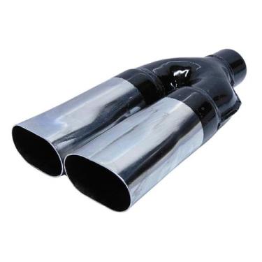 Imagem de Ponteira Dupla Universal 3 Pol para Fit Civic HR-V City HB20 - DSTAL