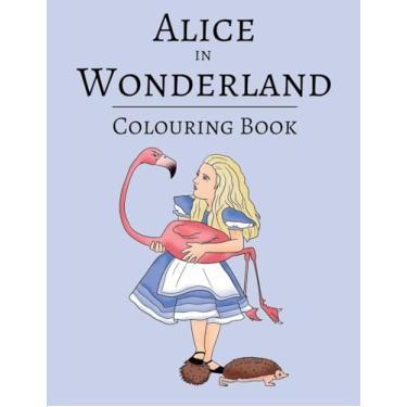 Imagem de Alice in Wonderland Colouring book