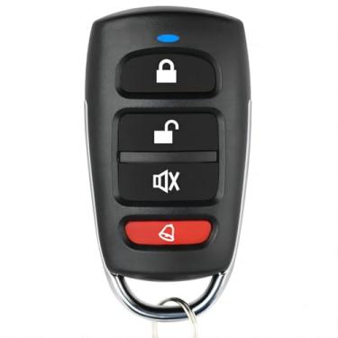 Imagem de Chaveiro de controle remoto de clonagem, portão elétrico de substituição para porta de garagem, duplica e substitui controles remotos originais de fábrica para sistemas de travamento central de